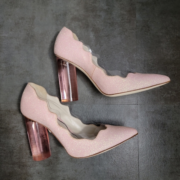 Francesca Bellavita Moon 100 Pumps, Pink, Women's Size EU 36.5 / US 6.5 - Picture 9 of 12